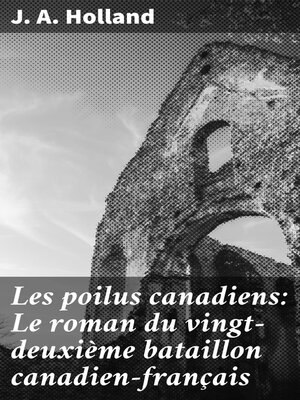 cover image of Les poilus canadiens